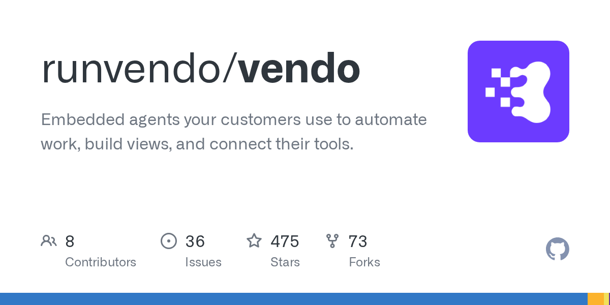 Vendo (YC S26) – Let users build features on top of your product 图片 1