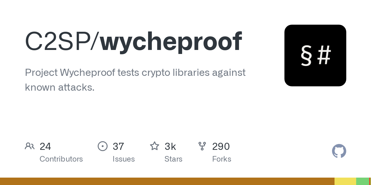 We found cryptography bugs in the elliptic library using Wycheproof 图片 1