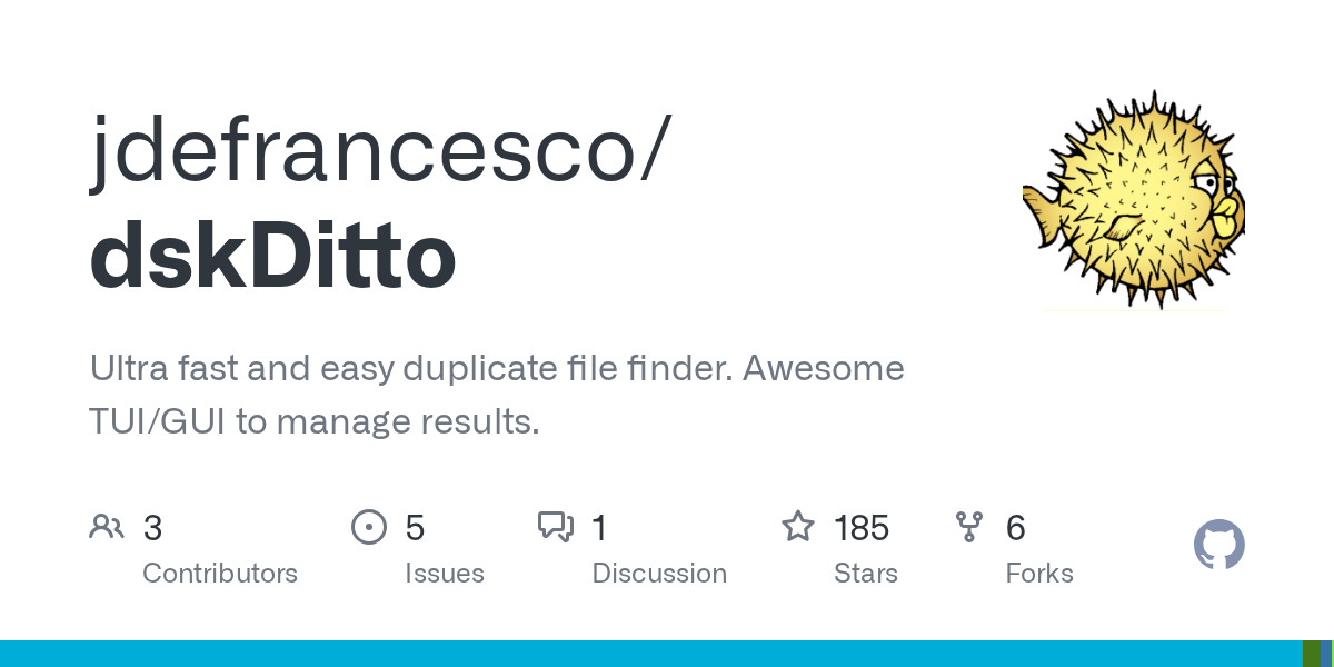 DskDitto: Ultra-fast, parallel duplicate-file detector 图片 1