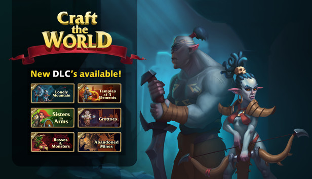 打造世界（Craft The World）Steam 促销与免费联动 DLC 消息 图片 1