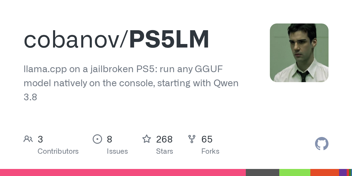 在越狱版 PS5 上运行 Llama.cpp：在主机本地运行任意 GGUF 模型 图片 1