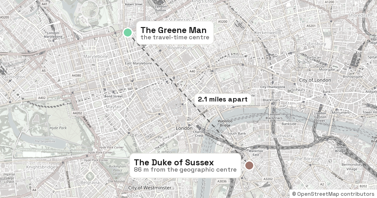 London’s most equidistant pub 图片 1