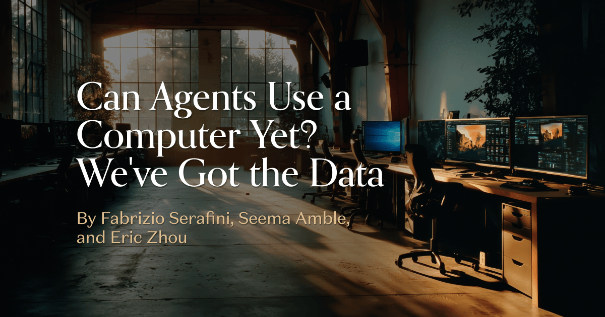 Can Agents Use a Computer Yet? We've Got the Data 图片 1