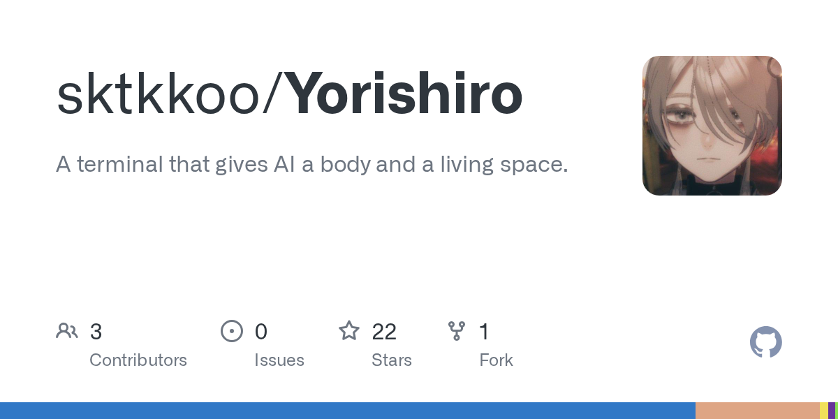 Yorishiro – a macOS terminal where AI agents live 图片 1