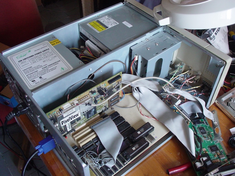 Unearthing my 1996 windowed OS in machine code for Am29000 homebrew computer 图片 1