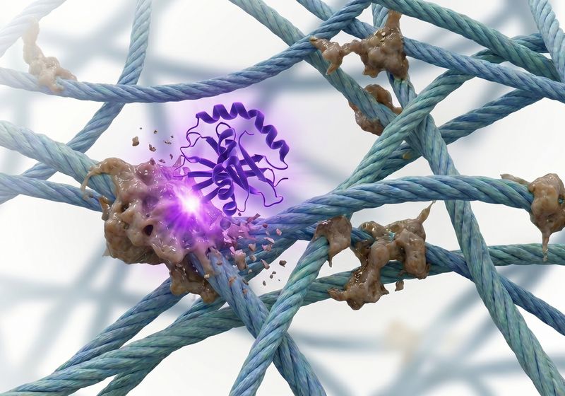 Lawnmower-Like Enzyme Rewinds Decades of Molecular Aging in Human Tissue 图片 1