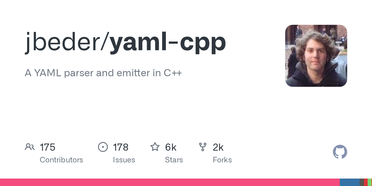 jbeder/yaml-cpp 图片 1