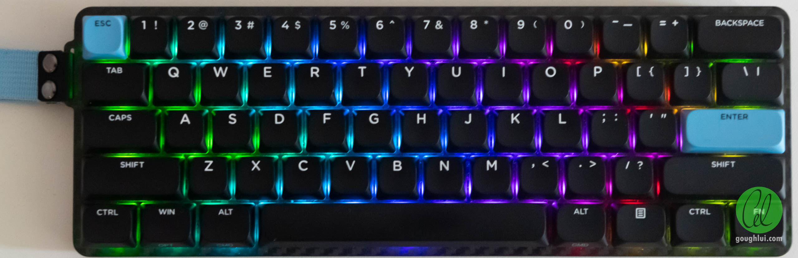 Review, Teardown: Epomaker Carbon60 60% DSA Low-Profile Wireless Mechanical Keyboard 图片 1