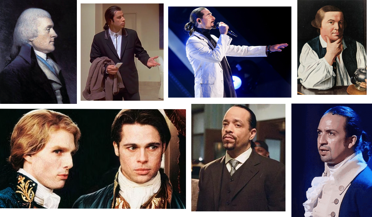 On the Historical Significance of the Male Low Ponytail 图片 1