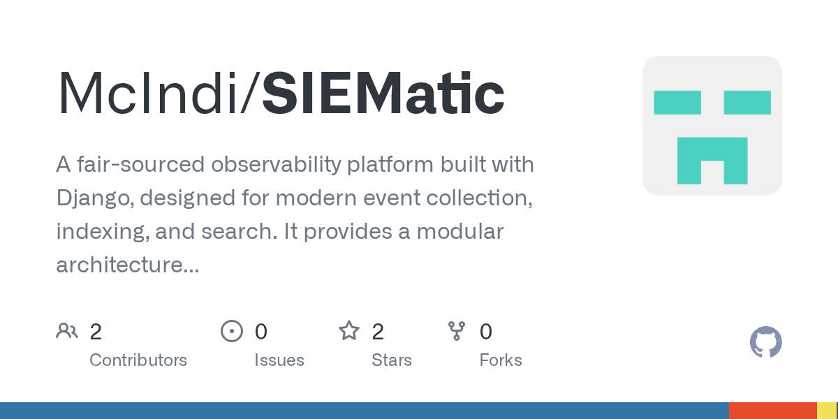 SIEMatic, a fair-sourced observability and security platform 图片 1