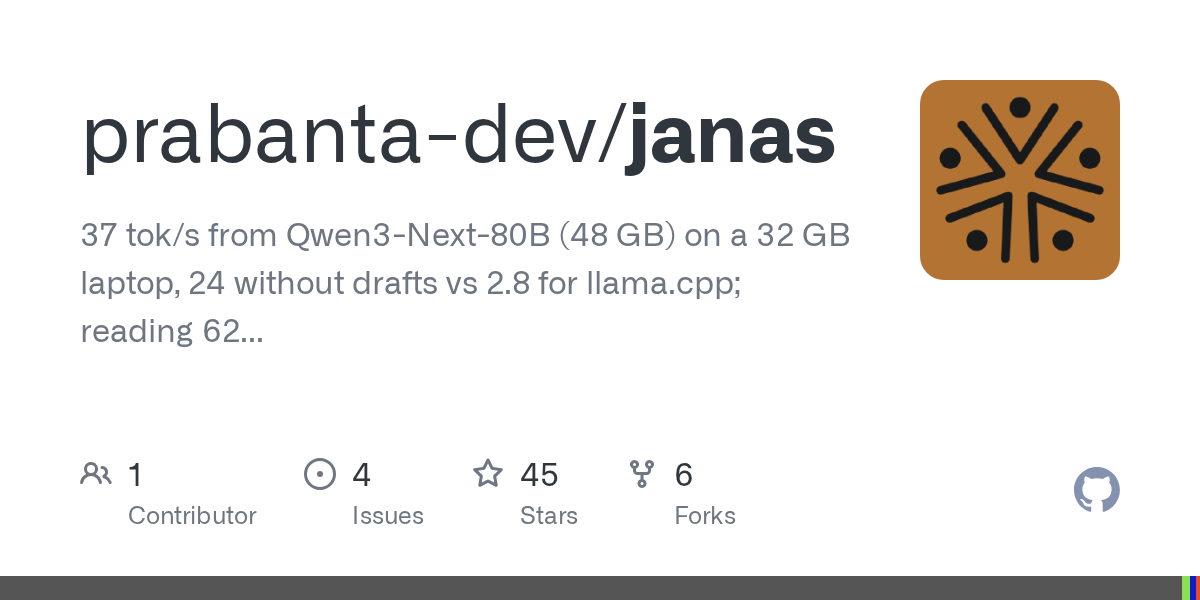 Janas：通过从 SSD 流式读取专家模块来运行比内存更大的大语言模型 图片 1