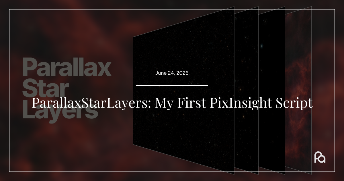 ParallaxStarLayers: My First PixInsight Script 图片 1