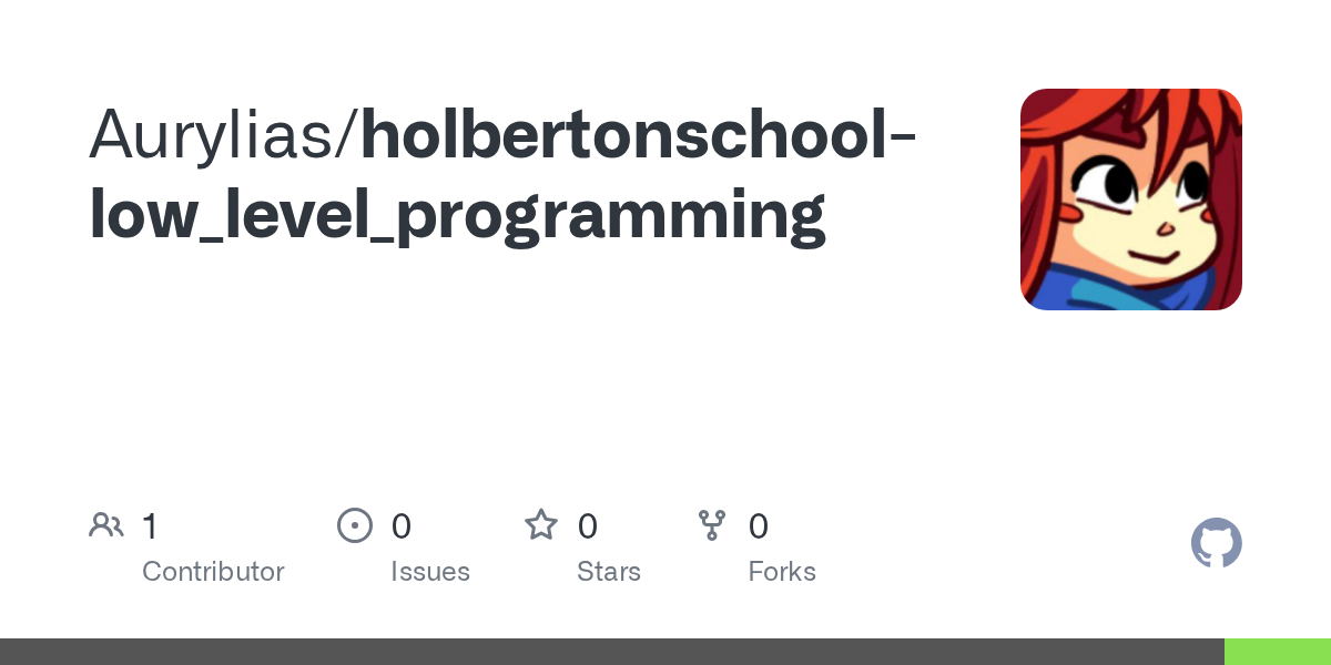 Aurylias pushed holbertonschool-low_level_programming 图片 1