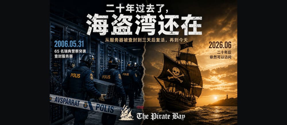 三天后复活,二十年后还在:海盗湾往事 图片 1