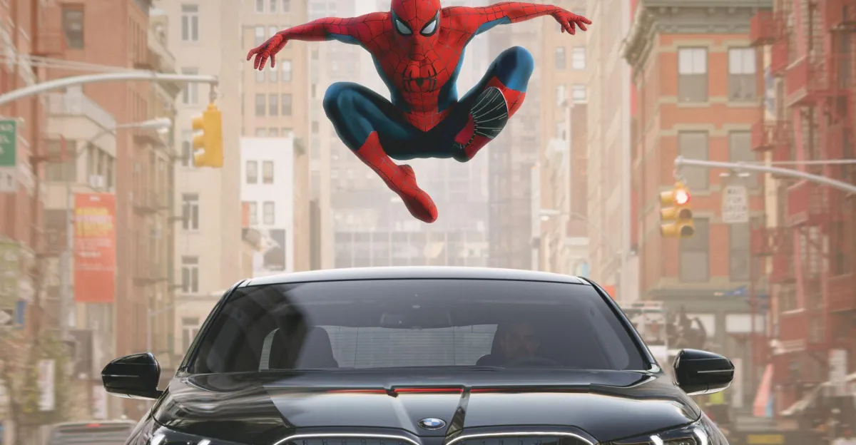 BMW's in-car Spider-Man ad is villain behavior 图片 1