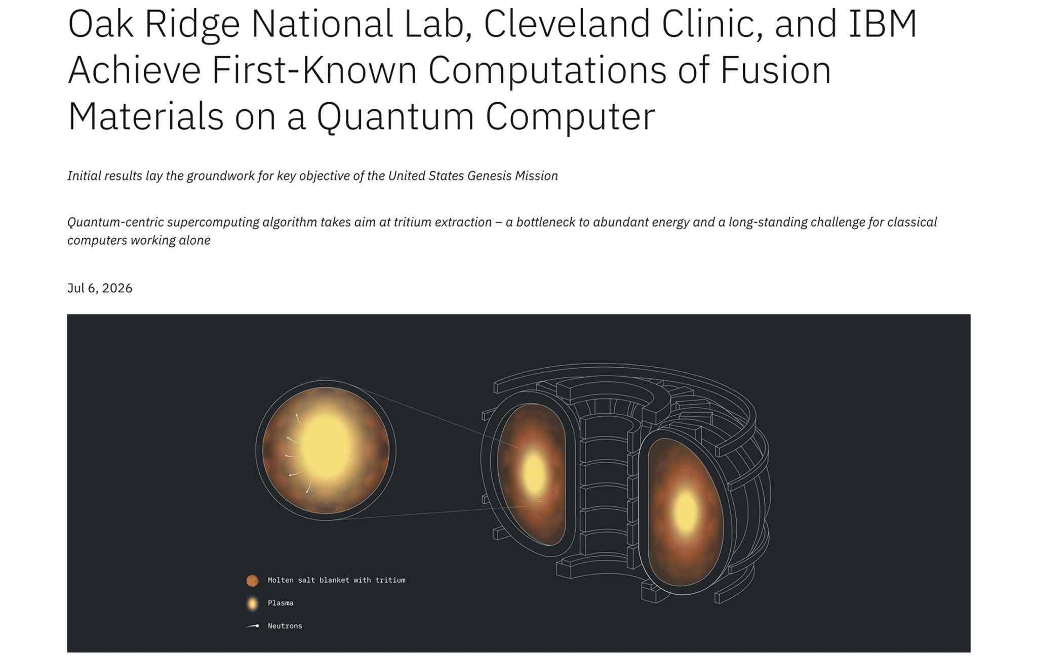 A $9.4 Billion Day for IBM Quantum Fusion Chemistry 图片 1