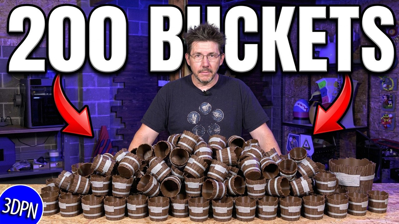 I Printed 200 Mini Buckets for Felicia Day! 图片 1