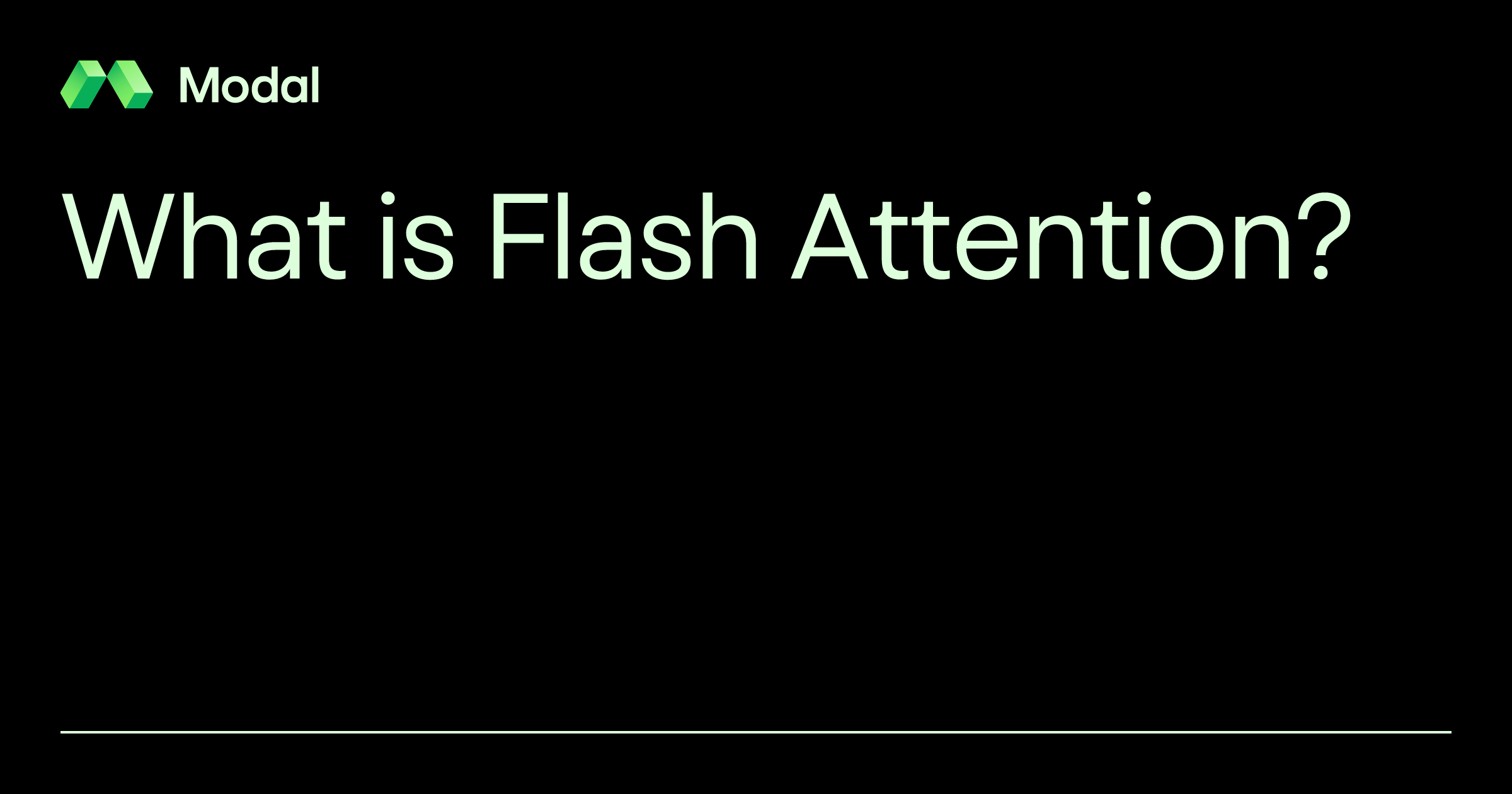 What Is Flash Attention? 图片 1