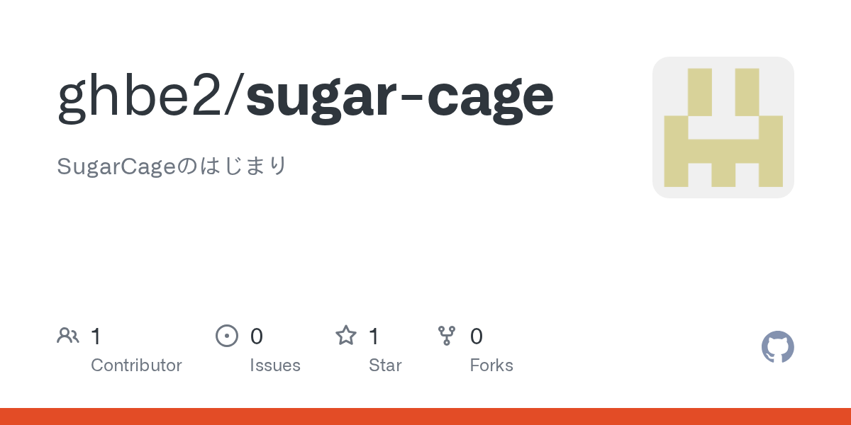 ghbe2 pushed sugar-cage 图片 1