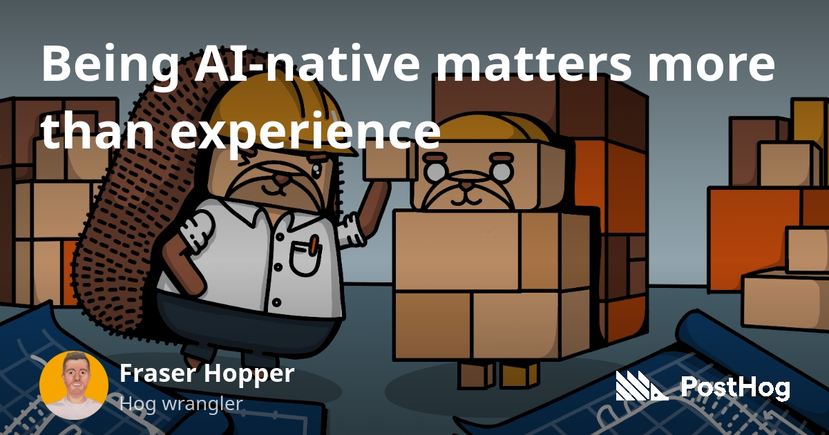 Being AI-native matters more than experience 图片 1