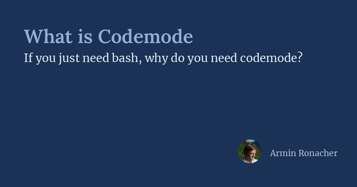 What Is Codemode 图片 1