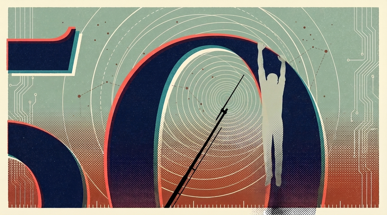 At 50: near death, life and technology 图片 1