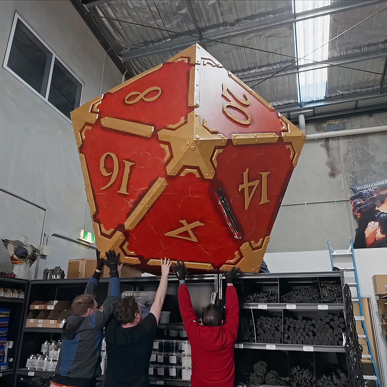 How Jazza and Friends Built the World’s Biggest D20 图片 1