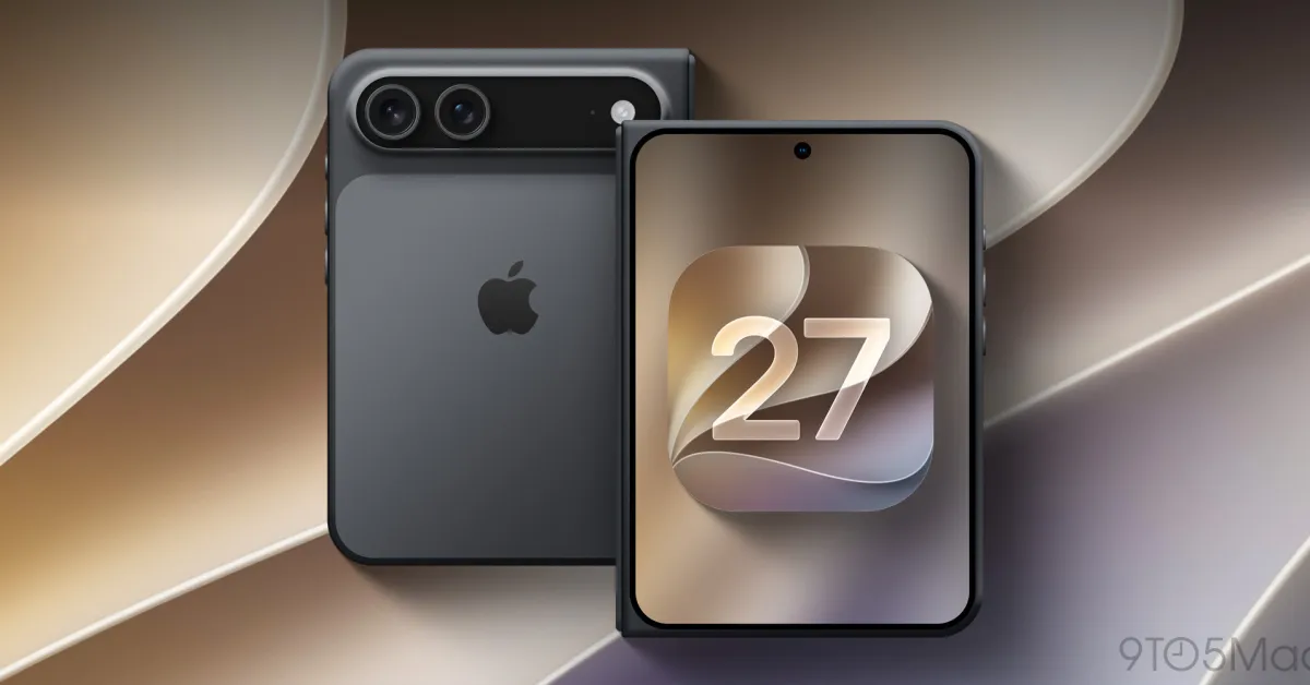 Apple leaks foldable iPhone references in iOS 27 beta 图片 1