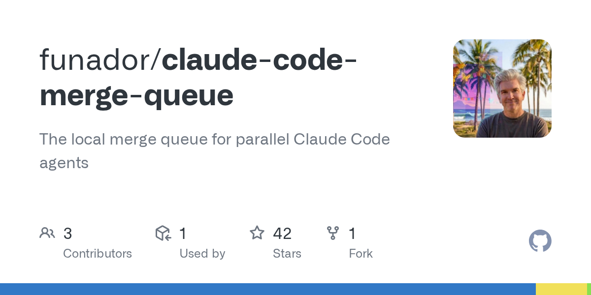 A local merge queue for parallel Claude Code agents 图片 1