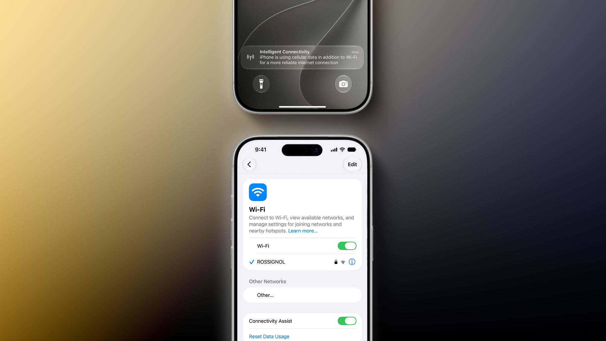 iOS 27's Wi-Fi Settings Include Rebranded 'Connectivity Assist' Feature 图片 1