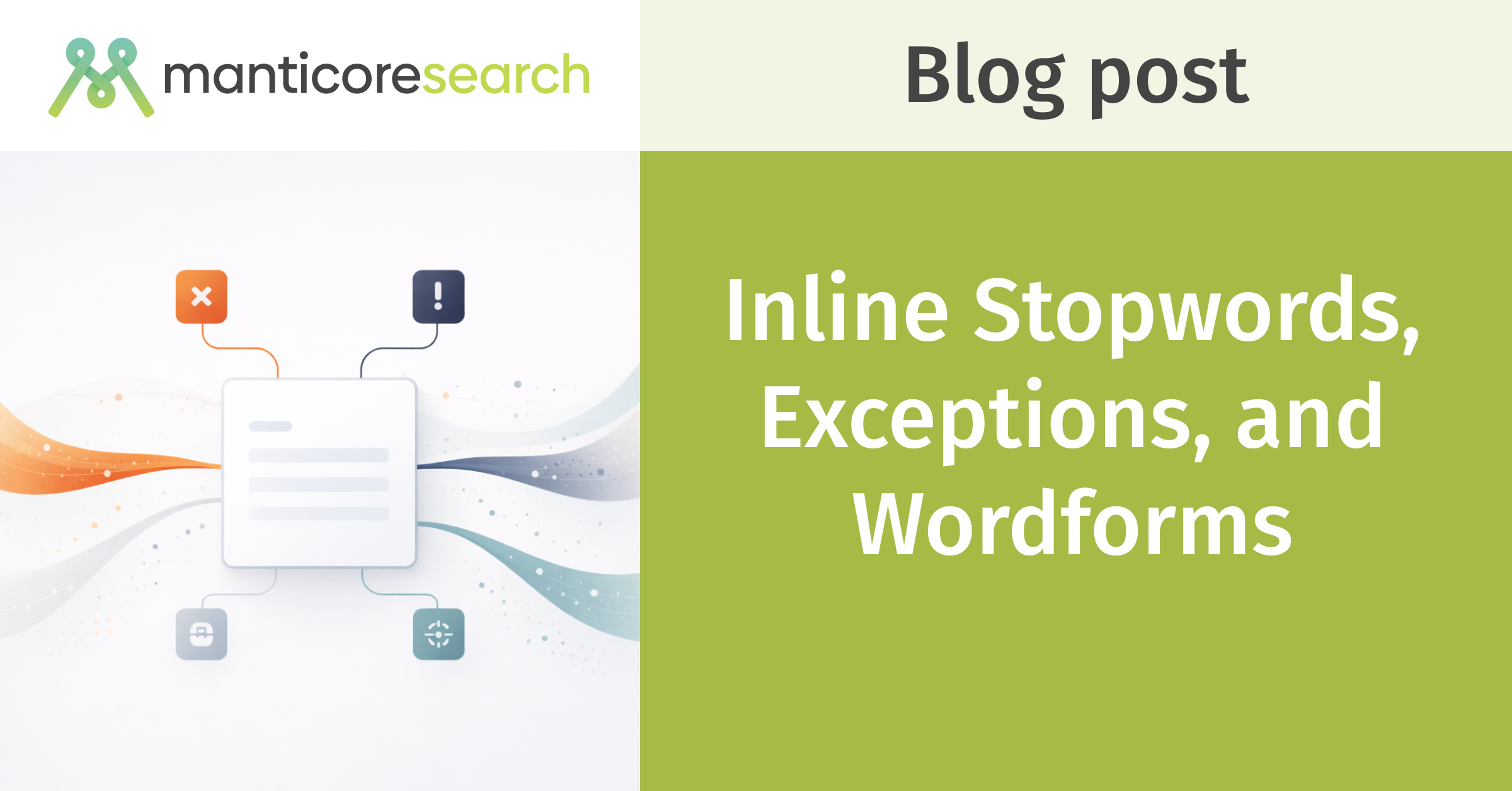 Inline Stopwords, Exceptions, and Wordforms 图片 1