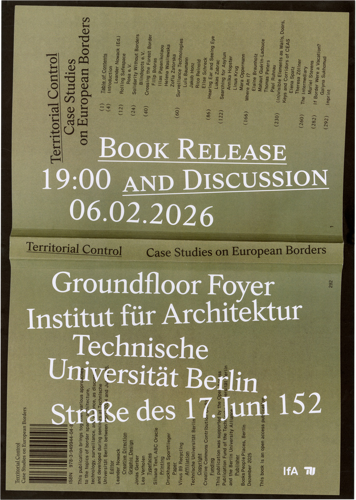 Territorial Control – Case Studies on European Borders 图片 1