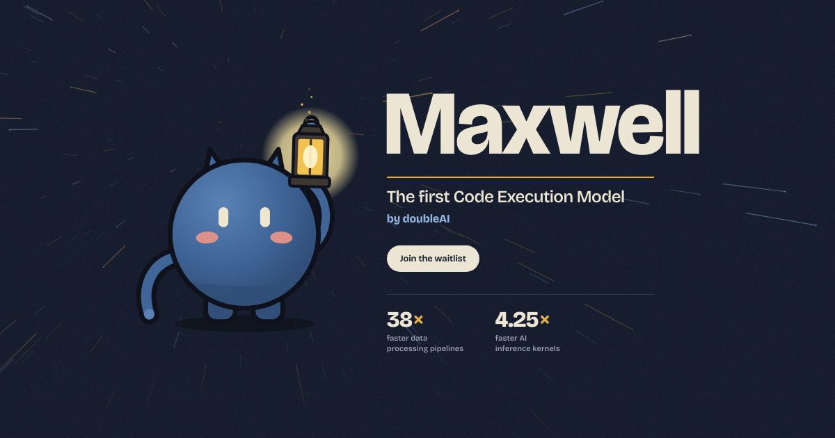 Maxwell：一种介于代码与硬件之间的新型模型 图片 1