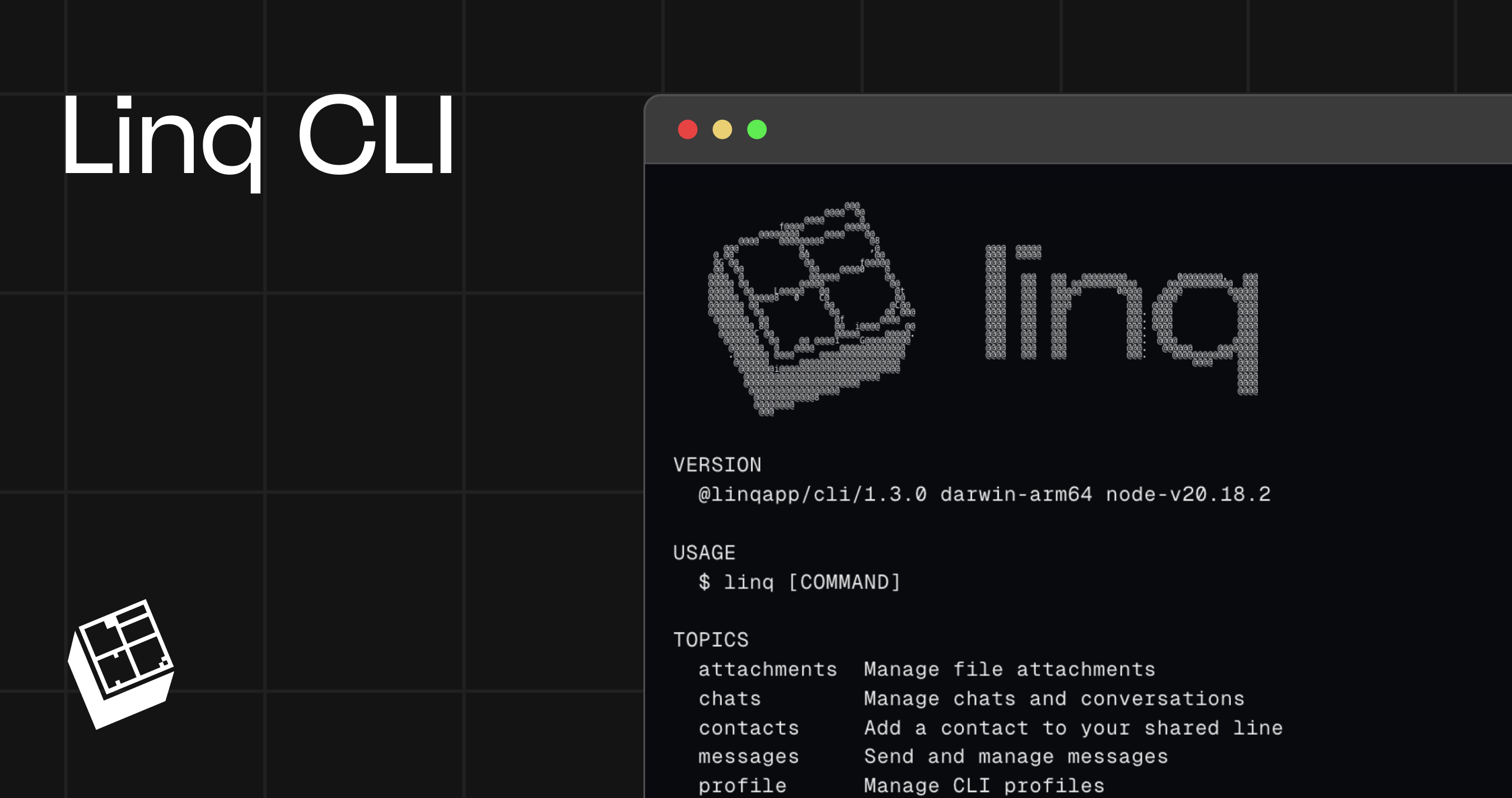 LINQ CLI – an iMessage API you can use from the command line 图片 1