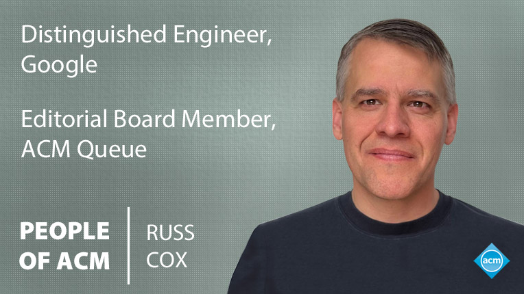 People of ACM – Russ Cox 图片 1