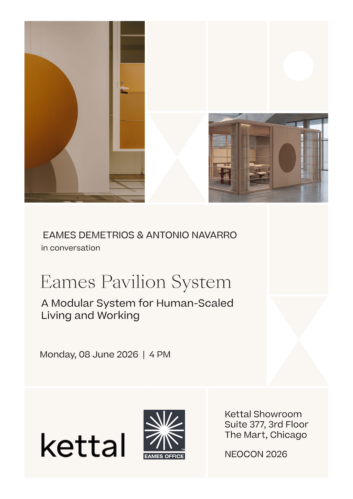Kettal x Eames Office: A Modular System for Human-Scaled Living and Working 图片 1
