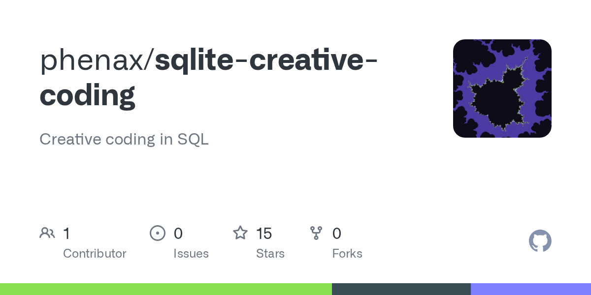 SQLite-creative-coding: Creative coding in SQL 图片 1