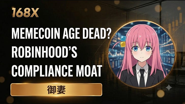 御妻：土狗時代已死！Robinhood Chain 是「監管親兒子」的通吃遊戲？從 CASHCAT 崩落到鏈上券商終局 图片 1