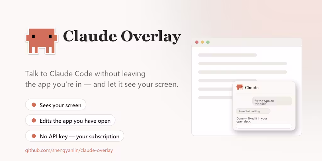 Claude Overlay 图片 1