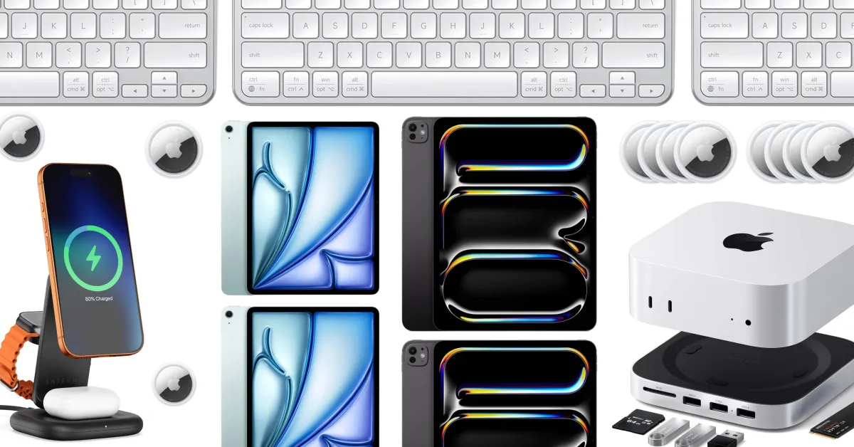 Deals: AirTag 2, M4 iPad Air $350 off, Magic Keyboard from $80, Satechi Mac mini and iPhone gear, more 图片 1