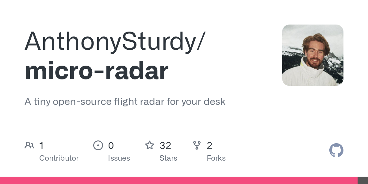 Micro Radar: a tiny open-source flight radar for your desk 图片 1