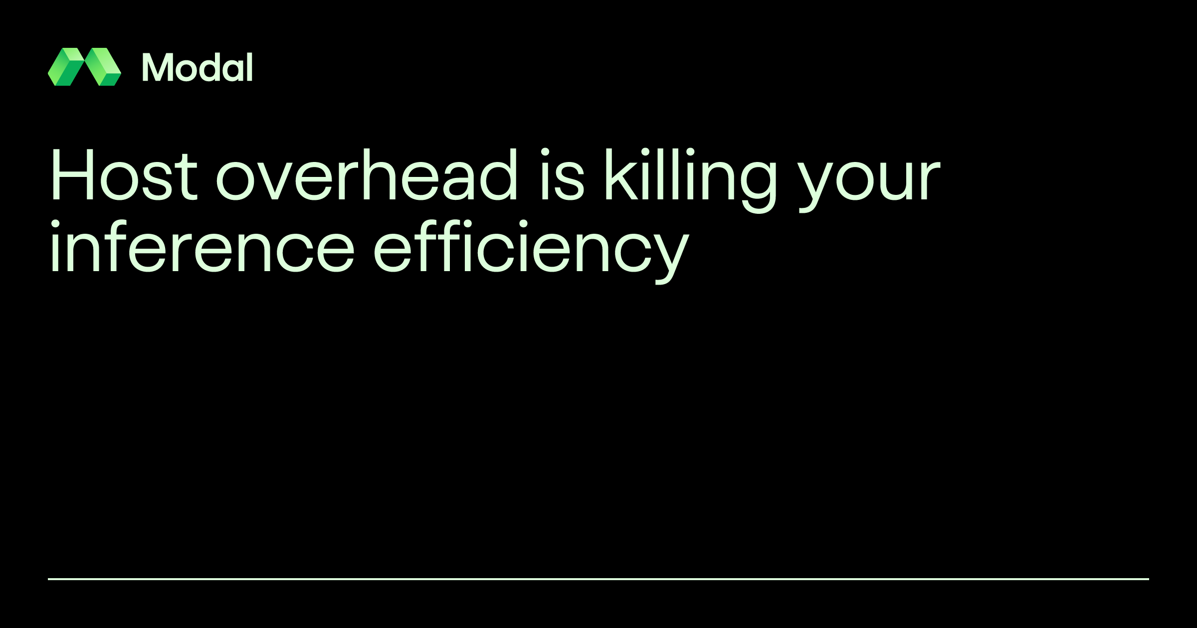 Host overhead is killing your inference efficiency 图片 1