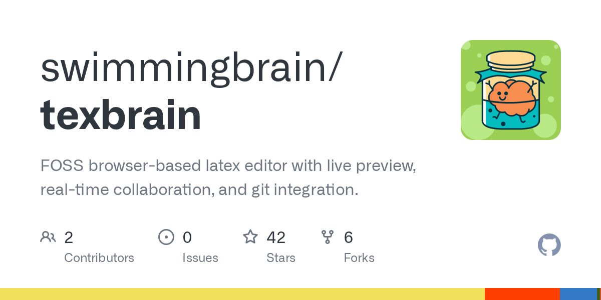 TeXbrain：浏览器里跑 pdfTeX 的开源 LaTeX 编辑器 图片 1