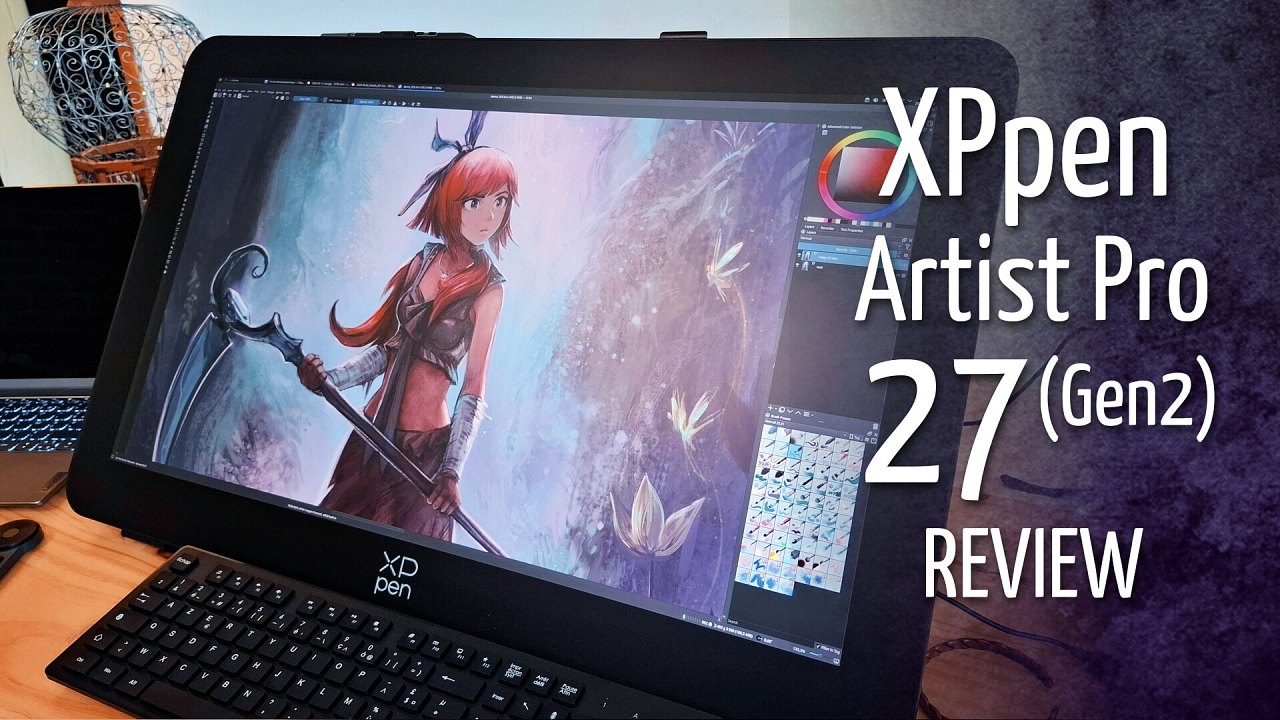 XpPen Artist Pro 27 Gen2 - review on GNU/Linux 图片 1