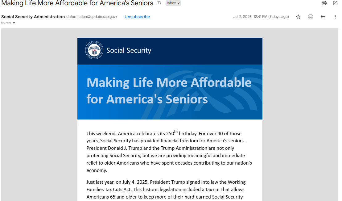 The Federal Government is Emailing You Campaign Literature – Can Anyone Stop It? 图片 1