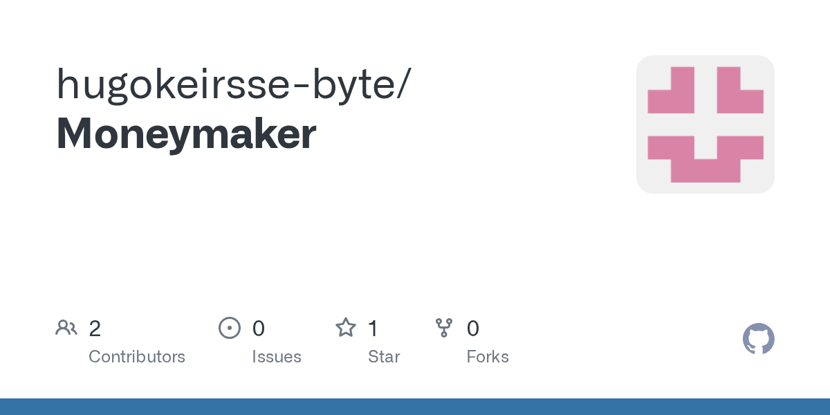 hugokeirsse-byte pushed Moneymaker 图片 1