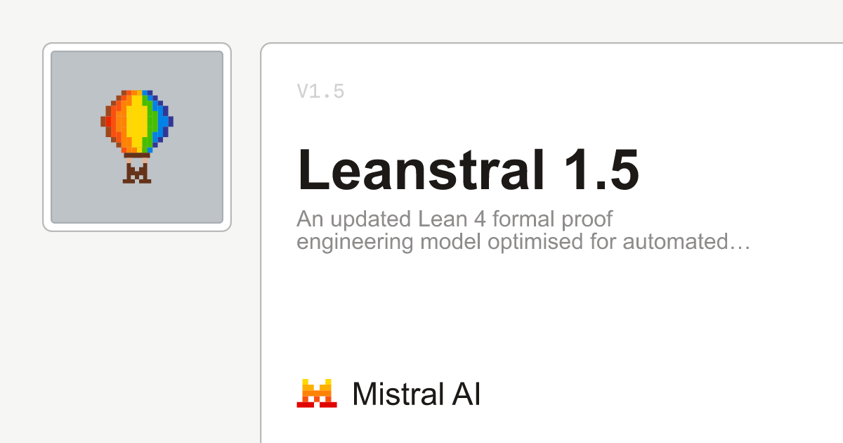 Leanstral 1.5 图片 1