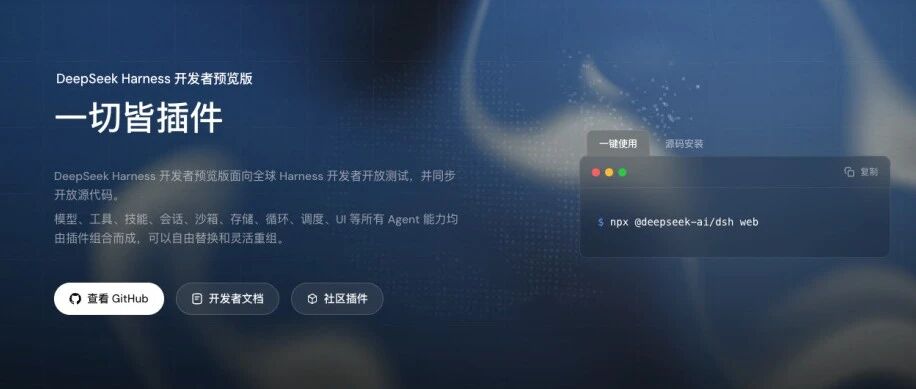 从0到1带你速通DeepSeek Harness。 图片 1