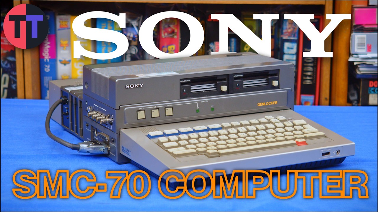 索尼的第一台电脑：1982 年的 SMC-70 [视频] 图片 1