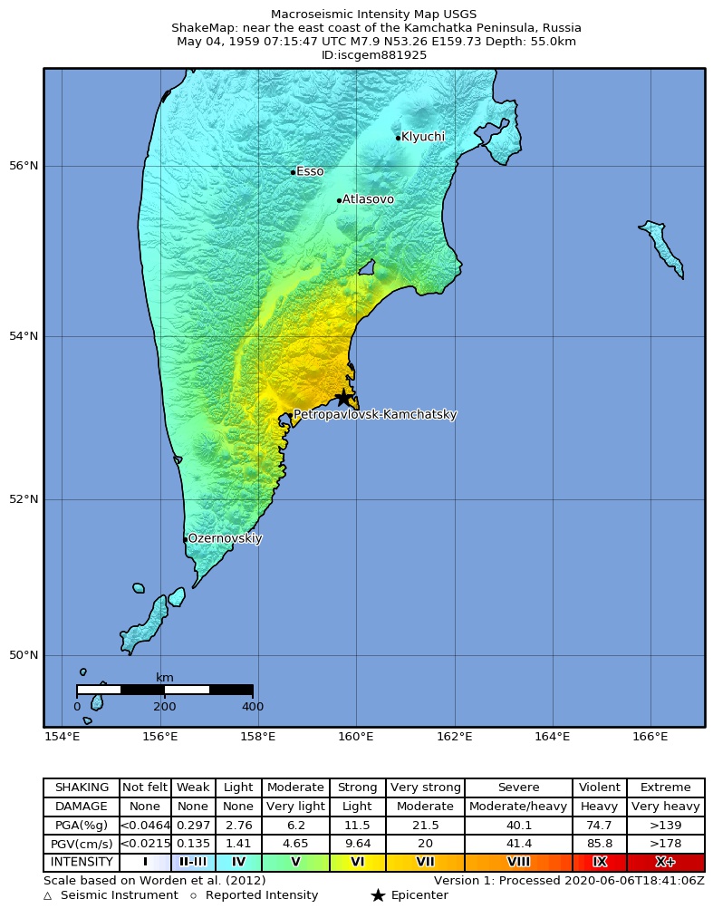 1959 Kamchatka earthquake 图片 1